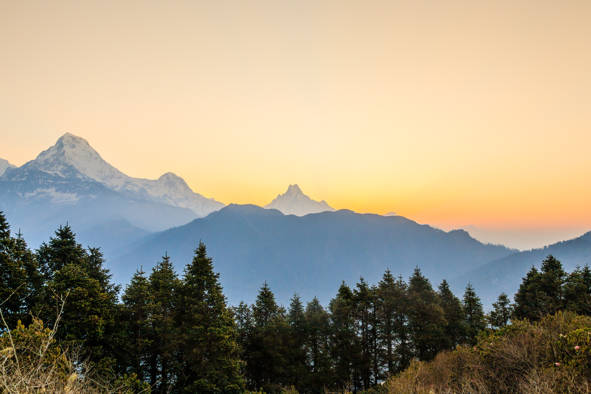 Annapurna Sunrise Ranges